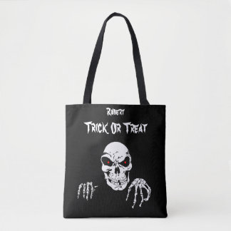 Halloween-Schädel-Trick oder Leckerei
