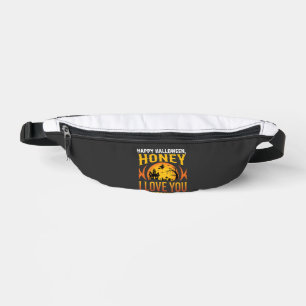Halloween Schatz Ich Liebe Dich Sehr Schrecklich Bauchtasche