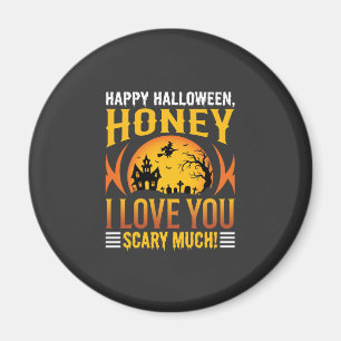 Halloween Schatz Ich Liebe Dich Sehr Schrecklich Magnet