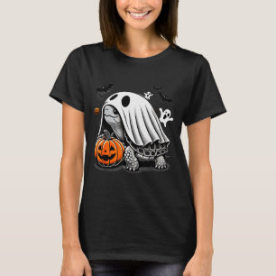 Halloween-Schildkröte-Geist-Kürbis-Kostüm-Terran-S T-Shirt