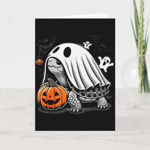 Halloween-Schildkröten-Geist-Kürbis-Kostüm-Terran- Karte