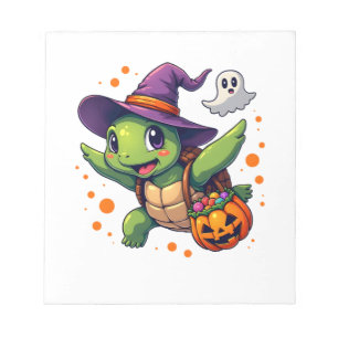 Halloween-Schildkröten-Kostüm Männer Frauen Kinder Notizblock