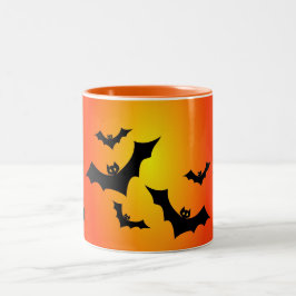 Halloween-Schläger Zweifarbige Tasse