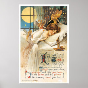 Halloween-Schlummer Poster