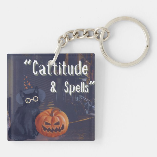 halloween schlüsselanhänger (Rückseite)