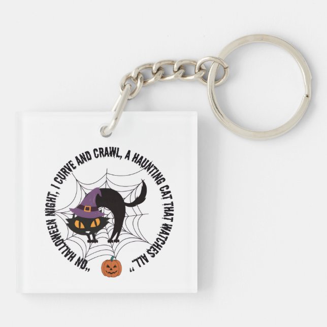 halloween schlüsselanhänger (Rückseite)