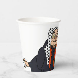 Halloween-Schnee Weißer Apfelwein Pappbecher