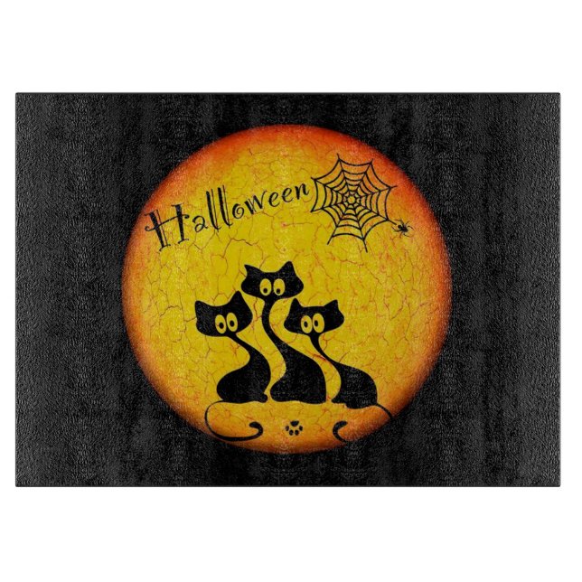 Halloween Schneidebrett (Vorderseite)