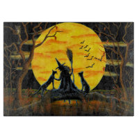 Halloween-Schneidebrett, Geduld, Halloween nähert