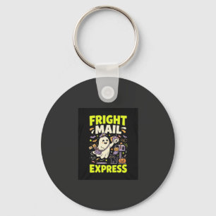 Halloween-Schreckens-Mail-Express Schlüsselanhänger