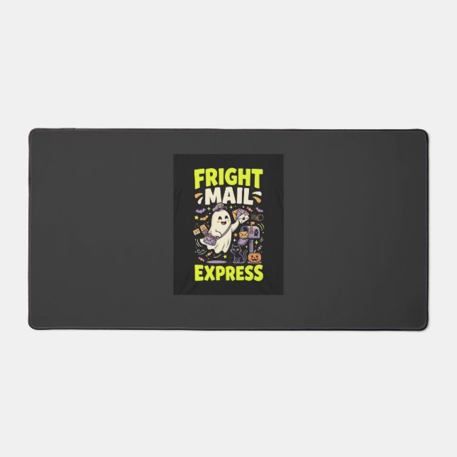 Halloween-Schreckens-Mail-Express Schreibtischunterlage (Vorderseite)