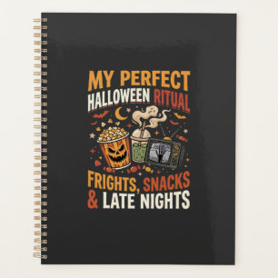 Halloween-Schreckensnacht-Snack-Ritual Planer