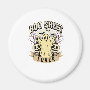 Halloween Schreckgespenst Liebhaber Geist Mond Magnet