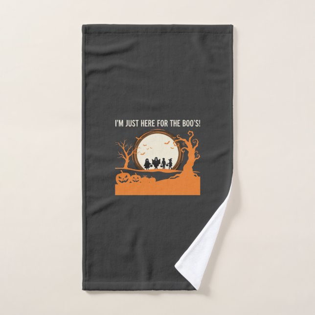 Halloween-Schreckgespenst-Silhouette Handtuch (Handtuch)