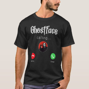 Halloween-Schrei anrufen, hing du auf T-Shirt