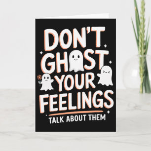 Halloween Schulberaterin - Verlass deine Gefühle n Karte