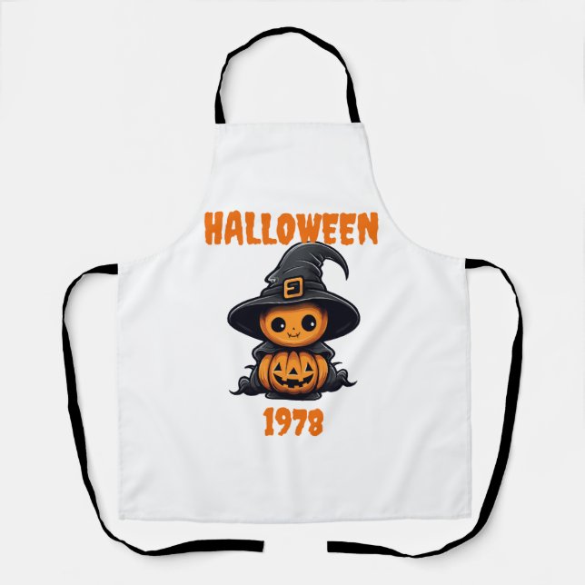 halloween schürze (Vorderseite)