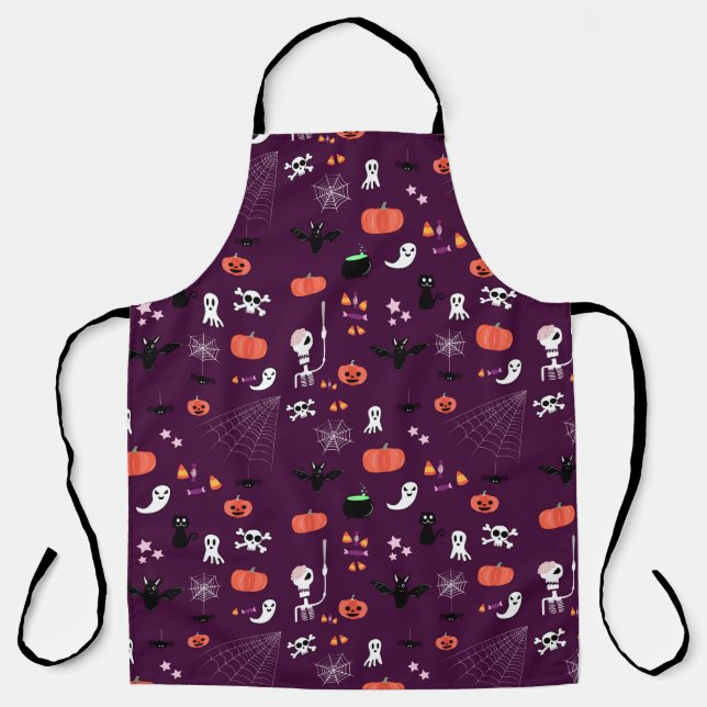Halloween Schürze (Vorderseite)