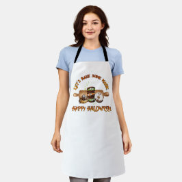Halloween-Schürze Bake etwas Magisches Schürze