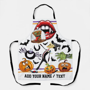 HALLOWEEN-SCHÜRZE-Überdruck-Schürze Schürze