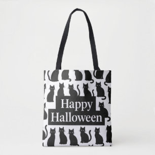 Halloween Schwarz-Weiß-Muster