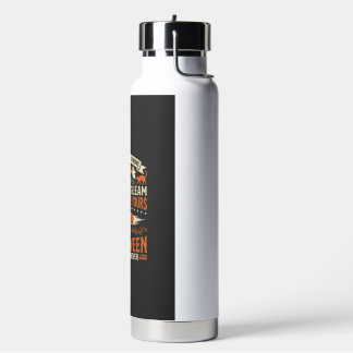 Halloween Schwarze Katzen Kürbis Glücklicher Busfa Trinkflasche