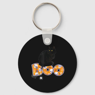 Halloween-Schwarze-Katzen-Shirt Frauen Gruselige K Schlüsselanhänger