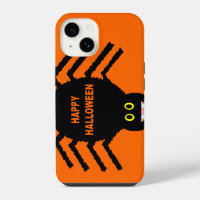 Halloween schwarze Spinne