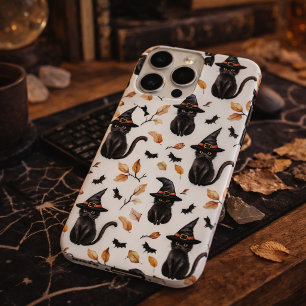 Halloween-Schwarzkatzen-Muster - Hexenkatze Case-Mate iPhone Hülle