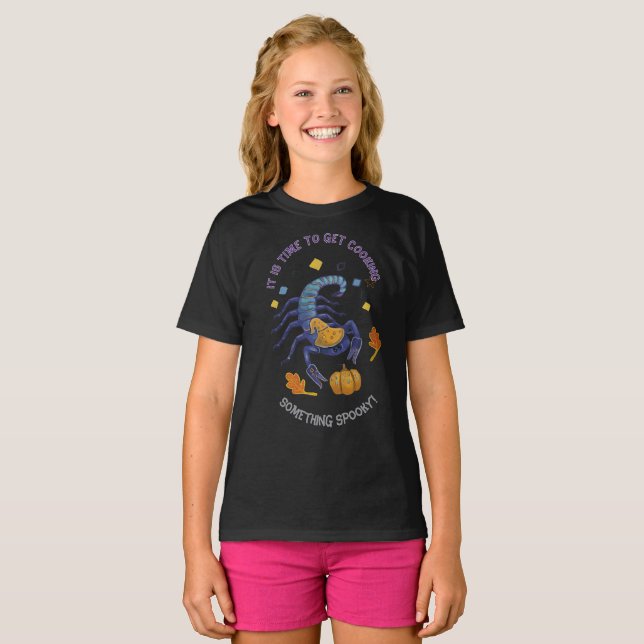 HALLOWEEN SCORPION T - SHIRT (Vorne ganz)