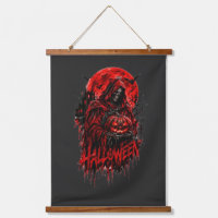Halloween-Sensenmann-Kürbis-Gothic-Horror-Design