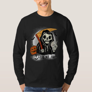 Halloween Sensenmann T-Shirt