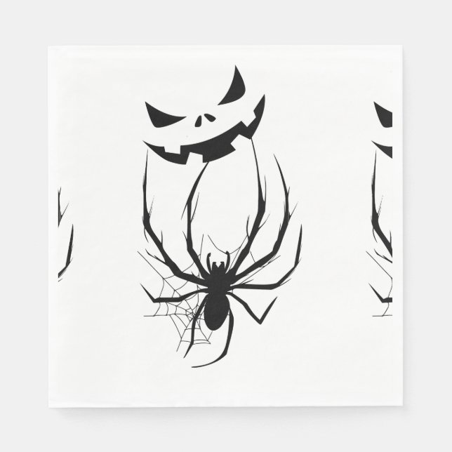 Halloween Serviette (Vorderseite)