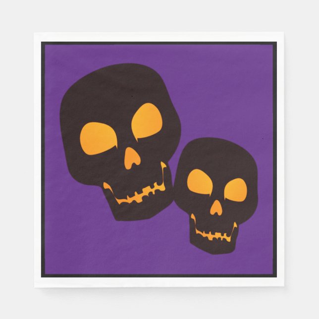 Halloween Serviette (Vorderseite)