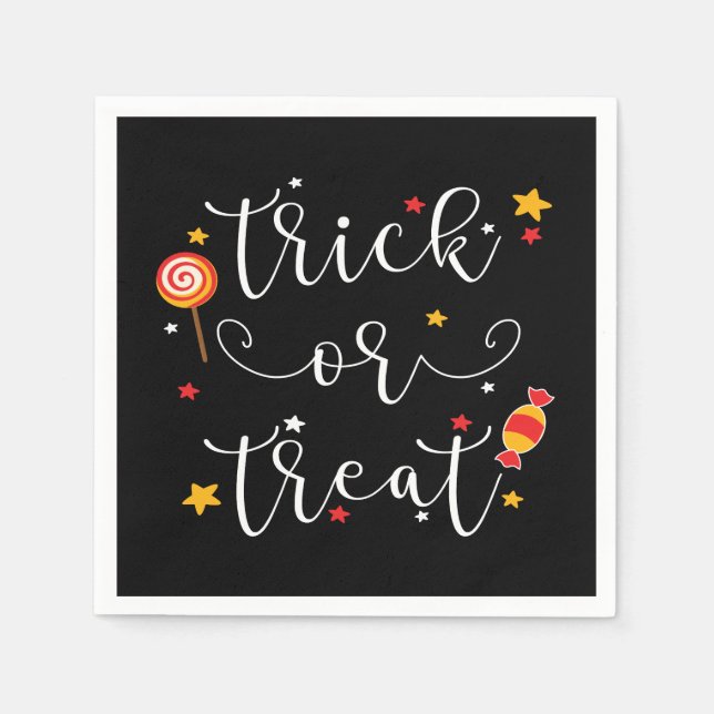 Halloween Serviette (Vorderseite)
