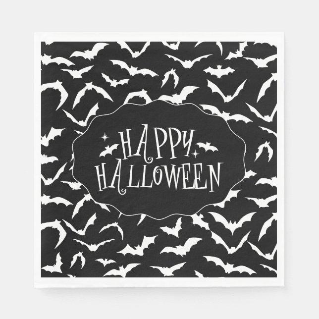 Halloween  serviette (Vorderseite)