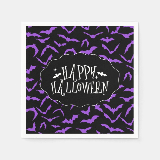 Halloween  serviette (Vorderseite)