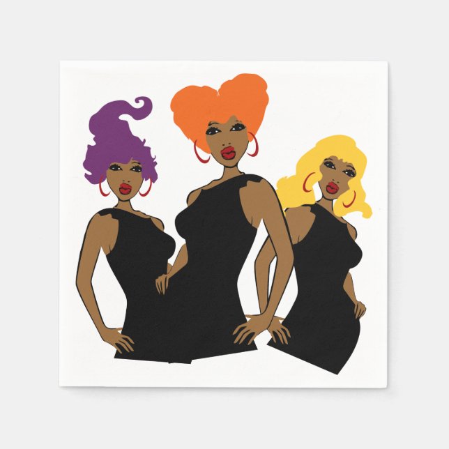 Halloween Serviette (Vorderseite)