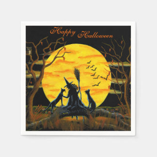 Halloween Servietten "Patient,Halloween Nears"