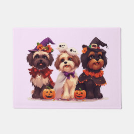 Halloween Shih Tzu Dogs Fußmatte
