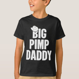Halloween Shirt Big Pimp Daddy Pimp Kostüm Party