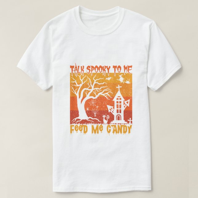 Halloween Shirt, ein Geschenk für Halloween Lover T-Shirt (Design vorne)