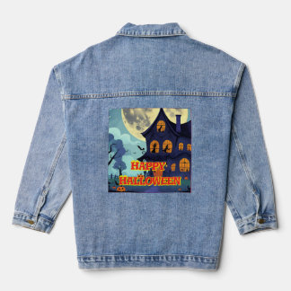 Halloween-Shirt Jeansjacke