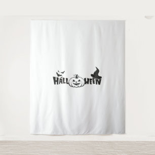Halloween-Shirt, lustiges Halloween-Shirt Wandteppich
