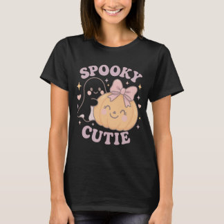 Halloween Shirt mit Pink Bow Pumpkin & Ghost | Co
