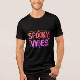 Halloween-Shirt, Spooky-Jahreszeit Tri-Blend Shirt