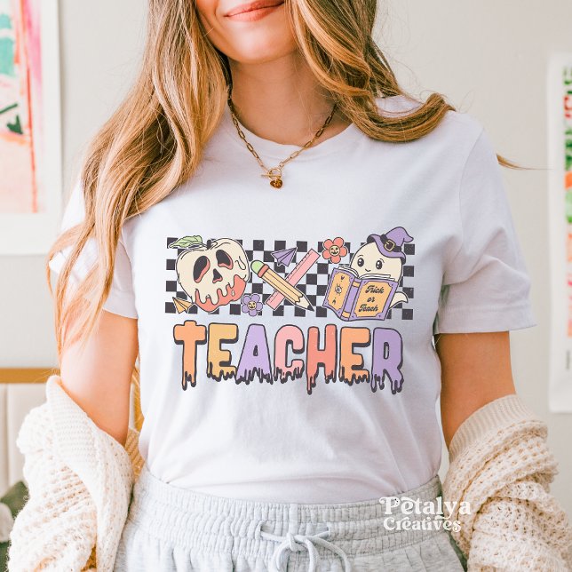 Halloween-Shirt T-Shirt (Teacher Halloween Shirt, Graders Teacher Halloween Top, Halloween Costume, Gift for Teachers)