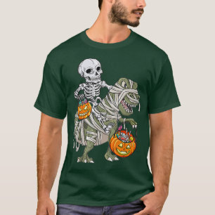 Halloween Shirts für BoysDinosaurier Skeleton T re