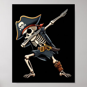Halloween Shirts für Männer Jungen Kinder Skelettp Poster