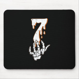 Halloween-Shirts Nummer 7 passend 67 Meme Skelett Mousepad
